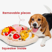 Charger l'image dans la galerie, Tapis de fouille thème pizza pour chiens - boutique länkē
