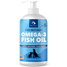 Charger l'image dans la galerie, Petpal huile de poisson oméga 3 pure wild catch pour chiens et chats