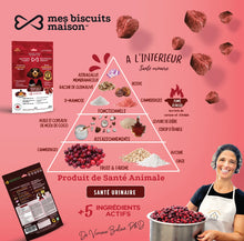 Charger l'image dans la galerie, Biscuits Supplément Hypoallergéniques Santé Urinaire et Vésicale (170g-environ 95 biscuits)