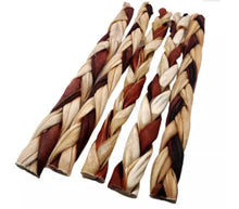 Charger l'image dans la galerie, Bâton tressé de collagène de bœuf munchie bones