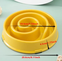 Charger l'image dans la galerie, Bol ralentisseur interactif spirale 26 cm Boréal pour chiens et chats