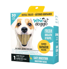 Charger l'image dans la galerie, Gâterie dentaire en bandes à la vanille et menthe pour chien - 30 bandes
