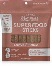 Charger l'image dans la galerie, Bâtonnets superfood au saumon & mangue - dog treat naturals