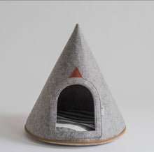 Charger l'image dans la galerie, Maison conique moderne pour animaux avec coussin | boutique länkē