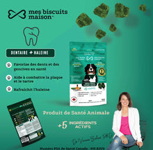 Charger l'image dans la galerie, Biscuits Supplément Hypoallergéniques Santé Dentaire et Haleine (170 g - environ 95 bouchées)