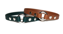 Charger l'image dans la galerie, Collier d'identification en cuir végétalien pour chiens - vgan dog