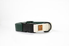Charger l'image dans la galerie, Collier écologique alpha oméga en cuir végan et chanvre