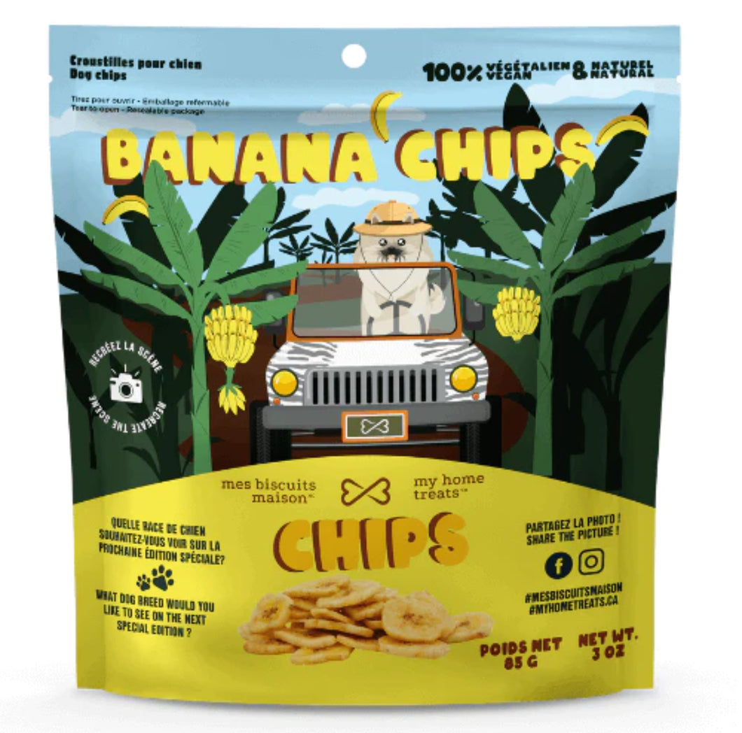 Chips de Banane pour Chiens