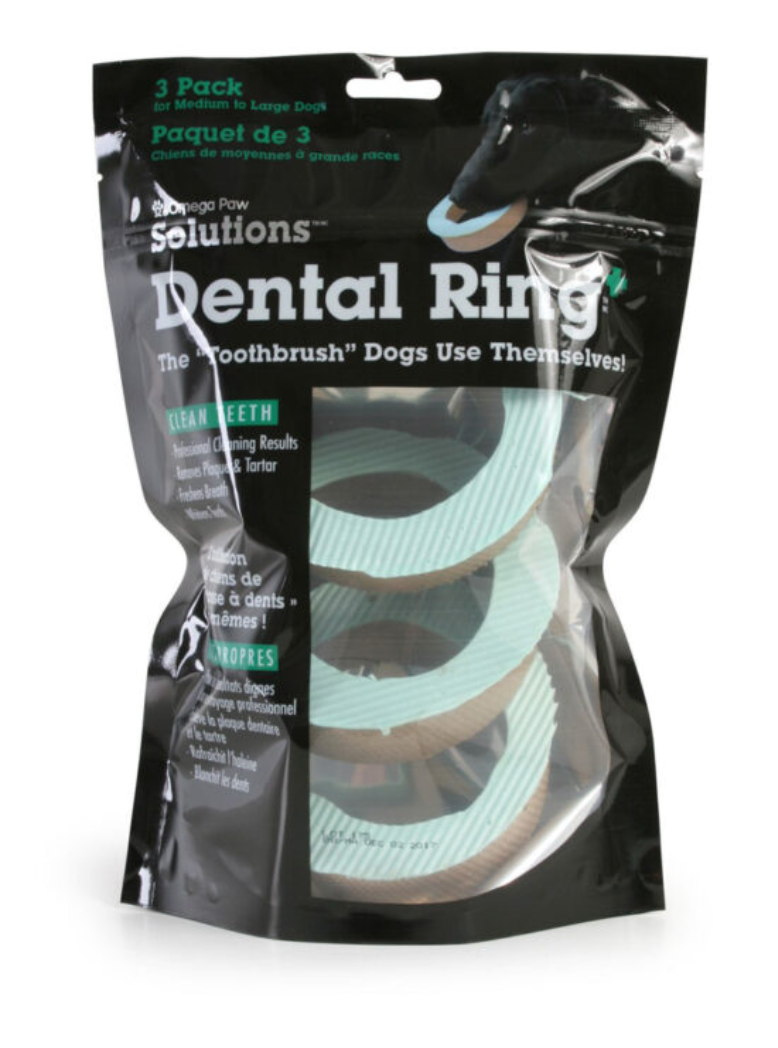 Anneau dentaire Large - Appareil de nettoyage pour dents de chien