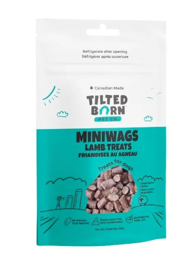 Gâteries tendres (style saucisson) à l’agneau mini 100 g