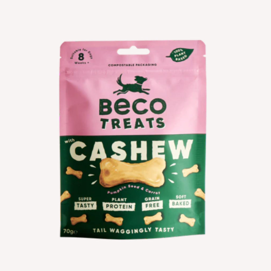 Biscuits de Noix de Cajou Beco Treats pour Chiens - 70 gr de Beco Pets