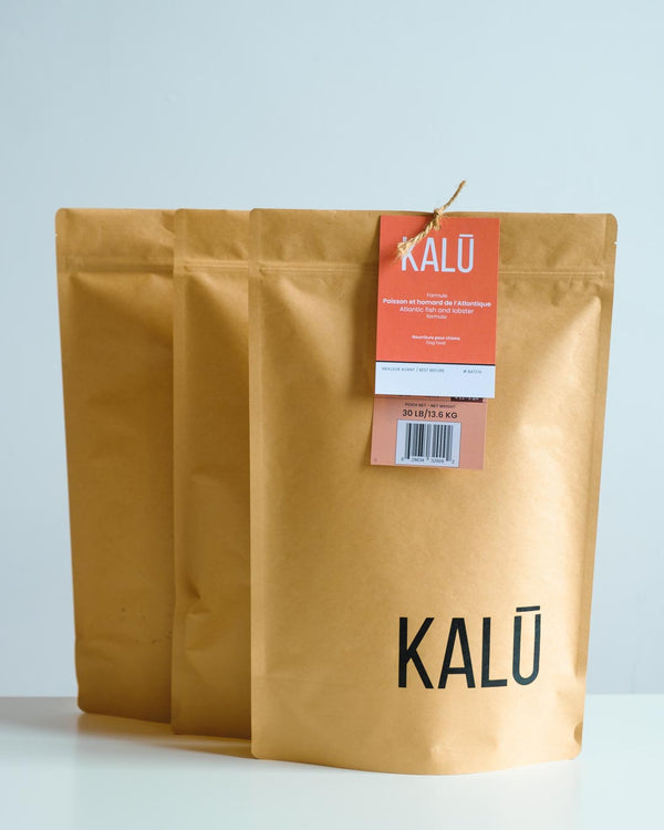 Nourriture naturelle pour chien kalū - poisson et homard